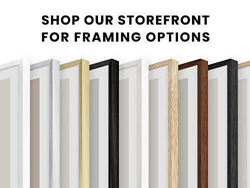 White Oak Wood 20x20 Picture Frames