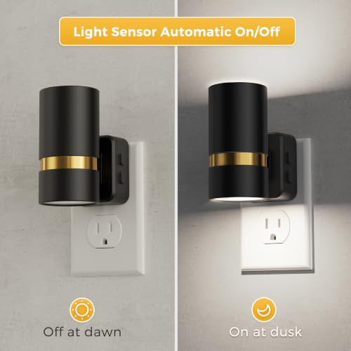 Night Lights Plug into Wall 3CCT 2 Pack (2 Count)