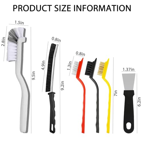 Crevice Cleaning Brush (6 Count)