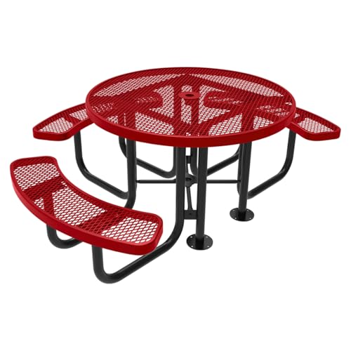 46In Round Picnic Table