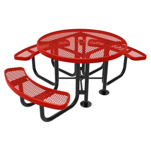 46In Round Picnic Table