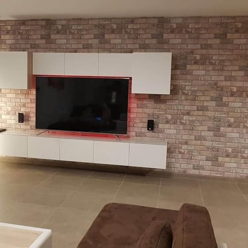 3D Wall Panels Faux Brick (10 Count)