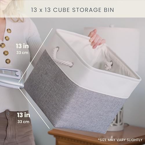 13x13 Cube Storage Bins (4 Count)