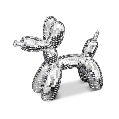 Disco Balloon Dog Statue