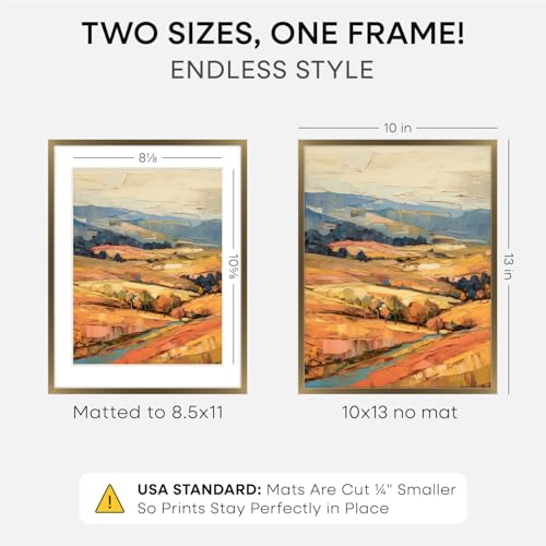 10x13 Bronze Picture Frame