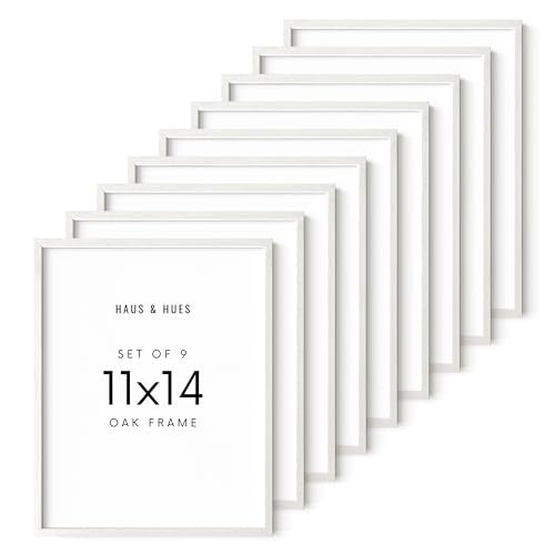 White Oak Wood 11x14 Picture Frames