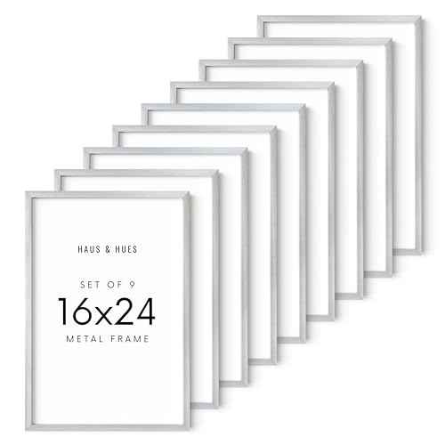 16x24 Silver Metal Picture Frames