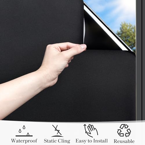 Blackout Window Privacy Film (9.51 Sq Ft)