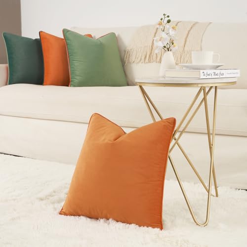 Decorative Throw Pillow Covers Cushion Cases (4 Count)
