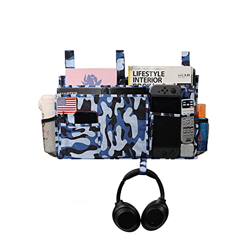 Bedside Caddy Hanging Organizer Storage Bag Pocket for Bunk