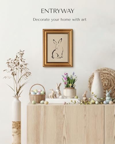 Vintage Gold Framed Wall Art