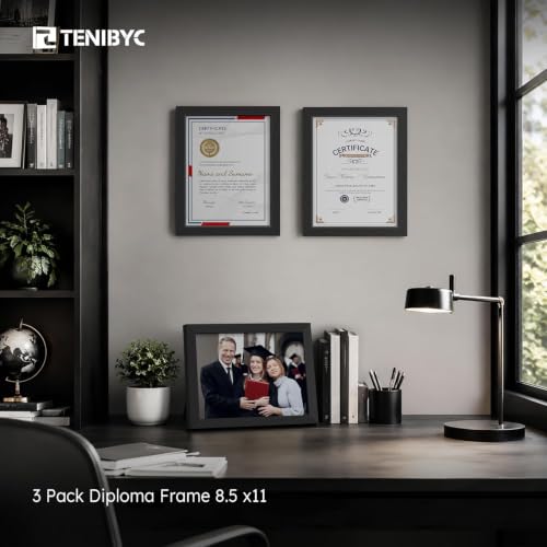 8.5 by 11 picture frame 3 Pack (3 Count)