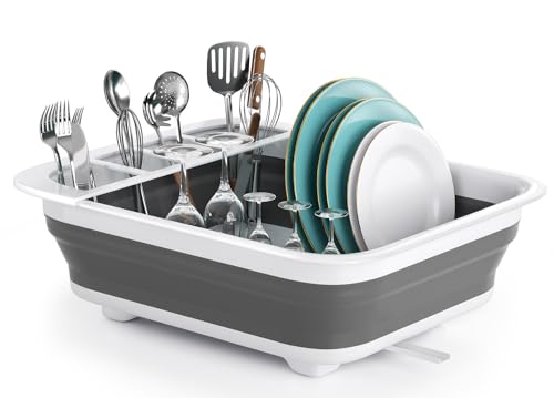 Collapsible Dish Drying Rack for RV Kitchen