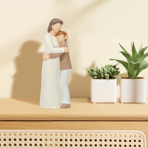 Grandma and Grandson Figurines