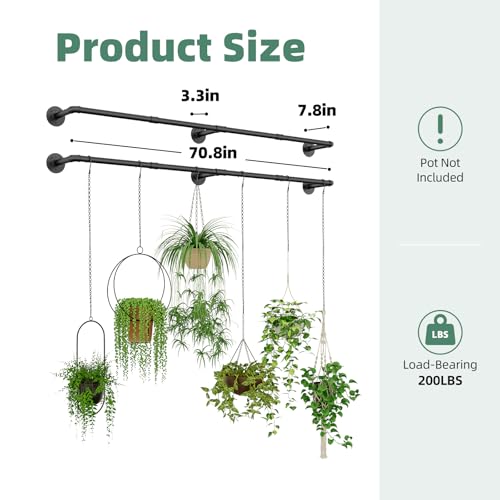 Plant Hanger Indoor Hanging Planters for Indoor Plants (2 Count)