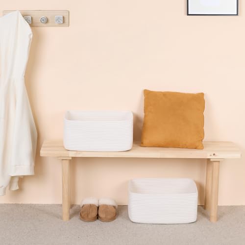 Large Storage Baskets for Shelves (3 Count)