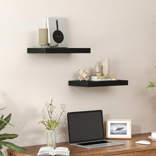 16 inchs Floating Shelves for Wall Set of 2