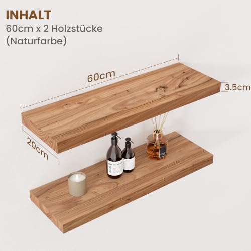 Floating Shelves for Wall Decor (2 Count)