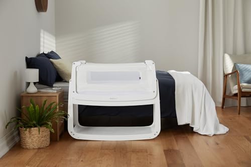 SnuzPod 4 Bedside Bassinet with Mattress