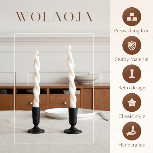 Candle Sticks Holder Decor (2 Count)