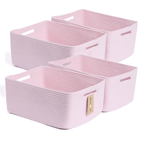 Large Storage Baskets for Organizing (4 Count)