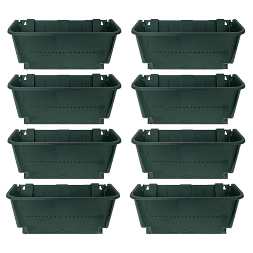 Self Watering Wall Mounted Planter Set (8 Count)