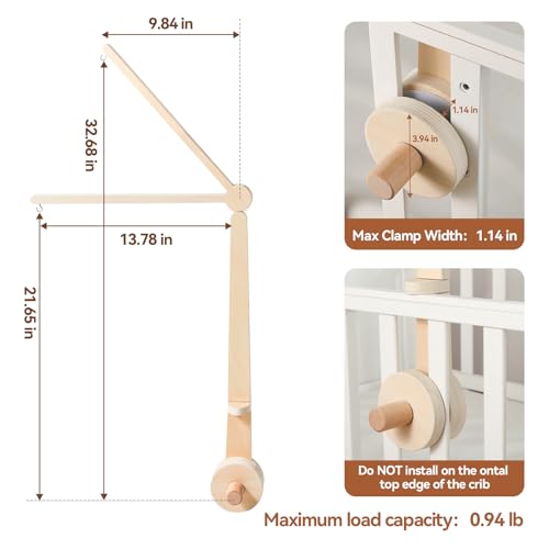Crib Mobile Arm