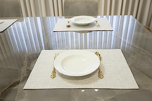 Placemat Set Washable Place Mats for Parties (4 Count)