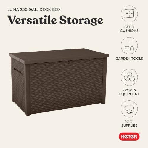 Luma 230 Gallon Deck Box