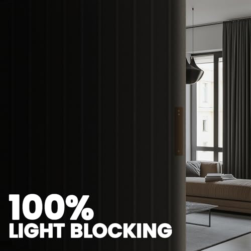 100% Blackout Room Divider Curtains Screen Partitions