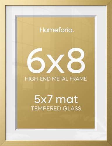 6x8 Gold Picture Frame