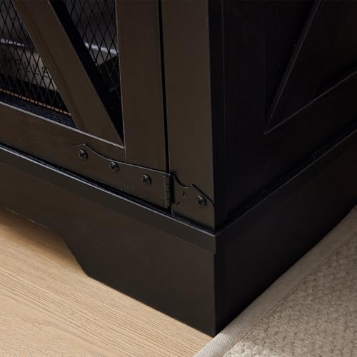 Farmhouse End Table Set with Charging Station