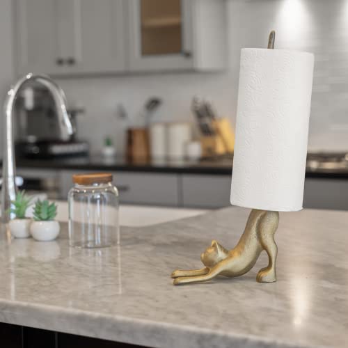 Gold Paper Towel Holder