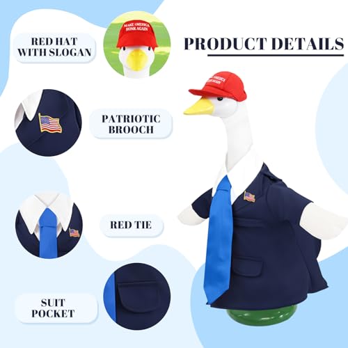 4 Pcs Porch Goose Outfits (3 Count)