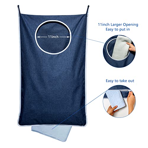 2 Pack Large Hanging Laundry Hamper Bag (2 Count)