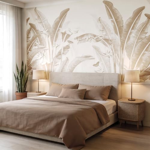 Tropical Banana Leaf Peel and Stick Wallpaper Walls Mural
