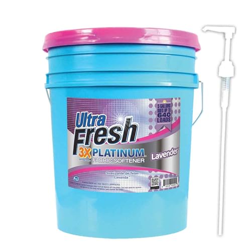 Platinum Fabric Softener for Laundry up to 640 Loads (640 Fl Oz)