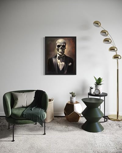 Skull Portrait Poster Art Print