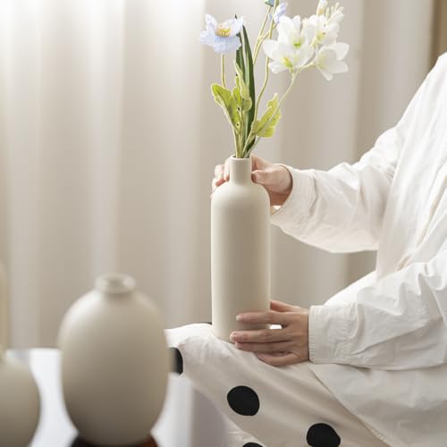 Modern Ceramic Vase Set (4 Count)