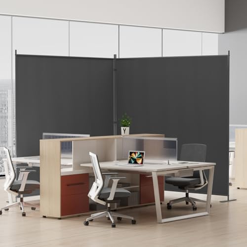 2 Panel 6 ft Tall Indoor Folding Room Divider