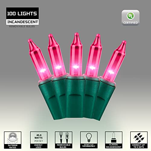 100LIGHTS PINK Extra (100 Count)