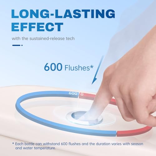 Toilet Bowl Cleaner Bottles (6 Count)