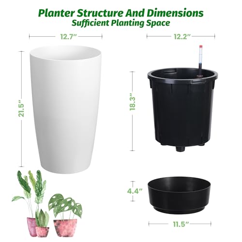 22" Tall Planter Set of 2 (2 Count)