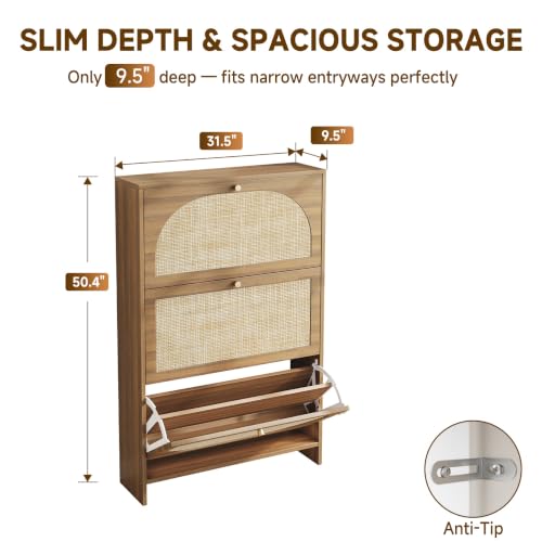 Shoe Storage Cabinet for Entryway