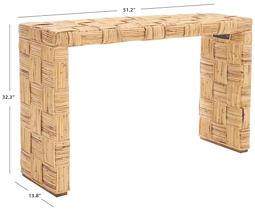 Furniture Wicker Console Table