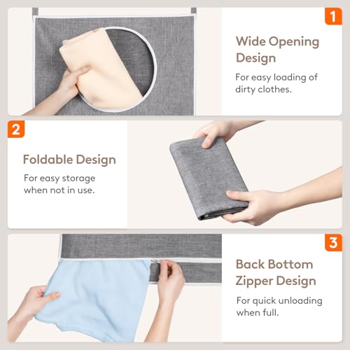 2 Pack Over Door Laundry Hamper (2 Count)