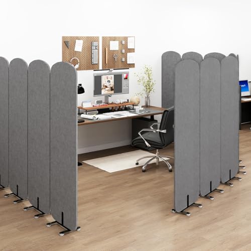 5 Panel Portable Room Divider (5 Count)