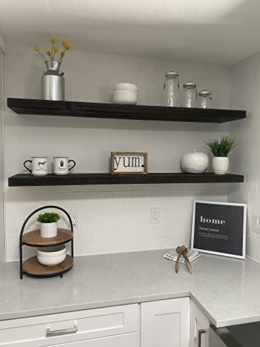 72 inch Wooden Floating Shelves for Wall