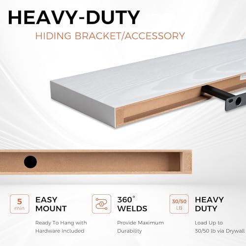Floating Shelves for Wall (2 Count)