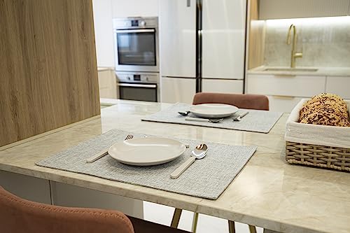 Placemat Set Washable Place Mats for Parties (4 Count)